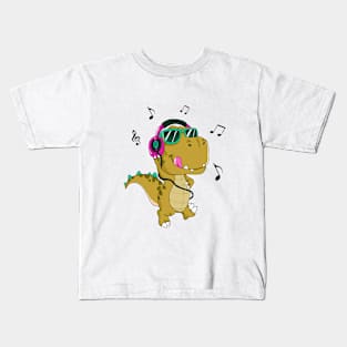 Vibing Dragon Kids T-Shirt